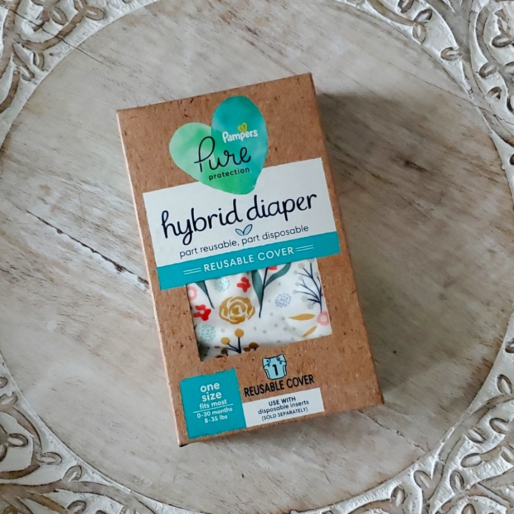 Pampers Pure Hybrid Reusable Cloth Diaper Cover